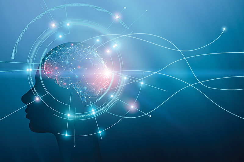 Human-brain-in-synthetic-body-free-space